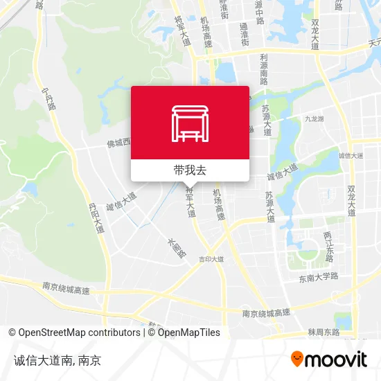 诚信大道南地图