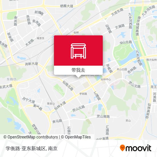 学衡路·亚东新城区地图