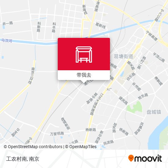 工农村南地图