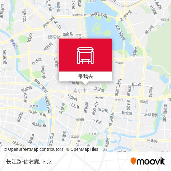 长江路·估衣廊地图