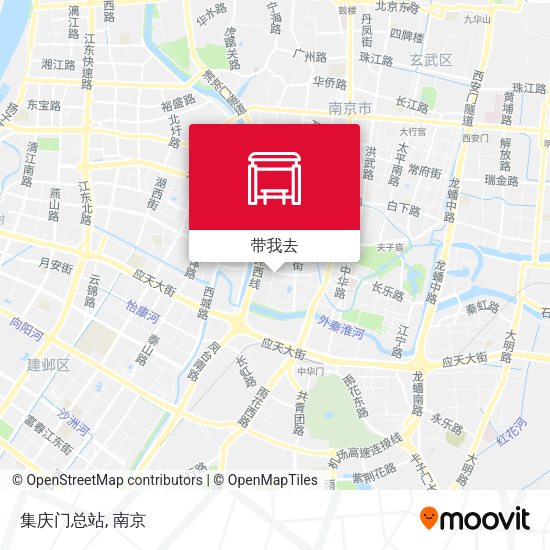 集庆门总站地图