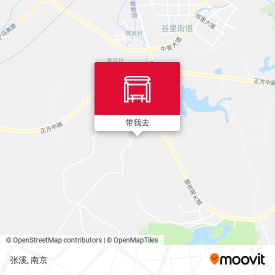 张溪地图