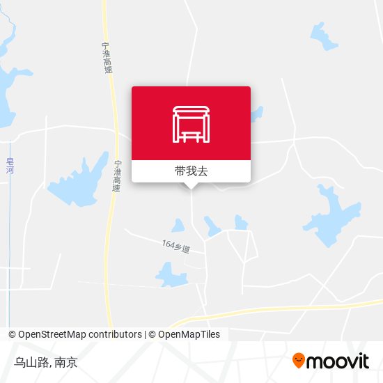 乌山路地图