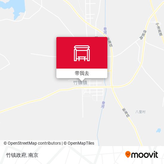 竹镇政府地图