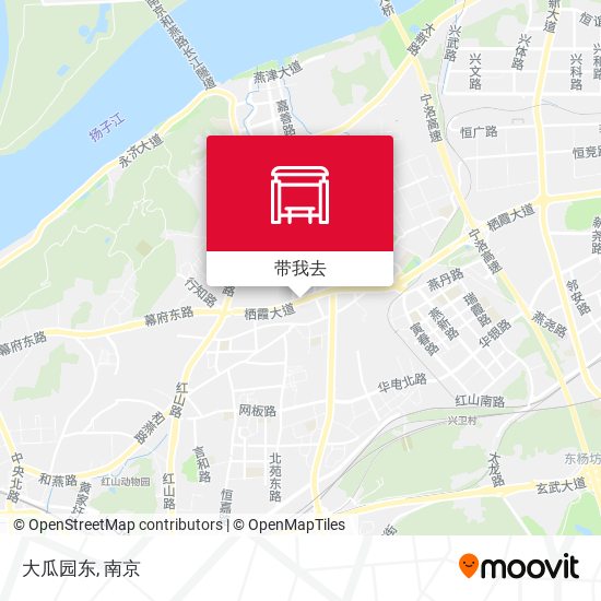 大瓜园东地图