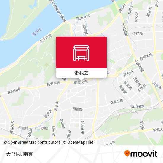 大瓜园地图