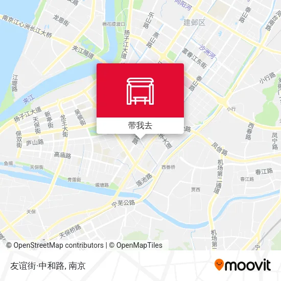 友谊街·中和路地图