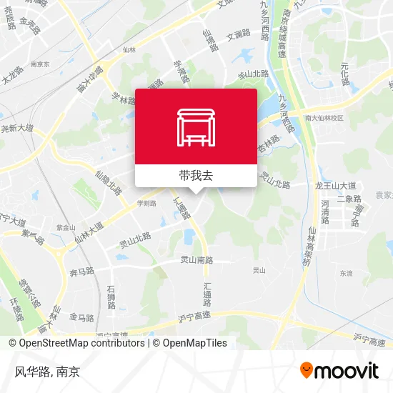 风华路地图