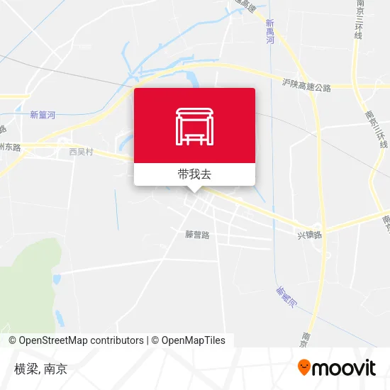 横梁地图