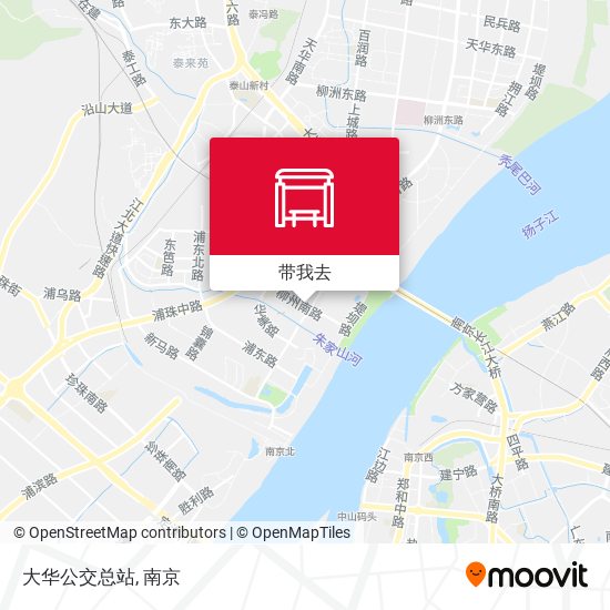大华公交总站地图