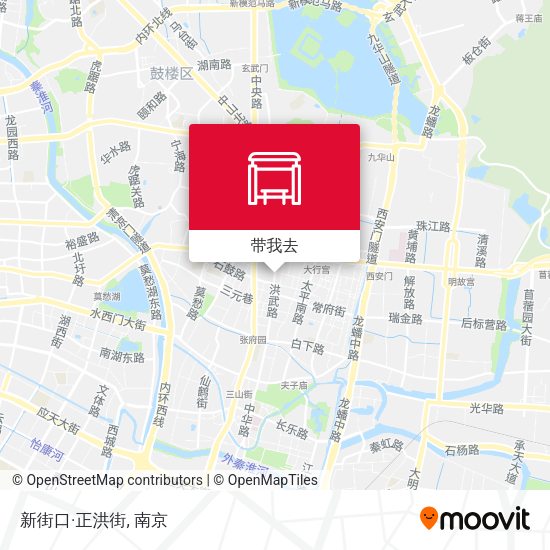 新街口·正洪街地图