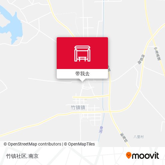 竹镇社区地图