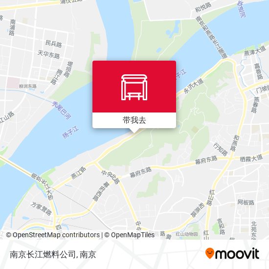 南京长江燃料公司地图