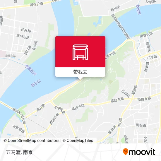 五马渡地图