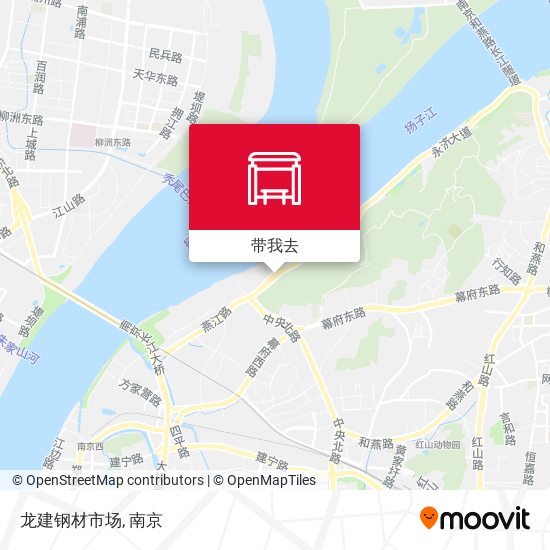 龙建钢材市场地图