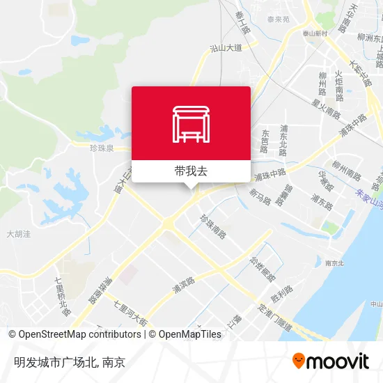 明发城市广场北地图