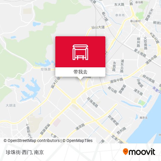 珍珠街·西门地图