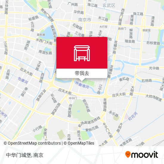 中华门城堡地图