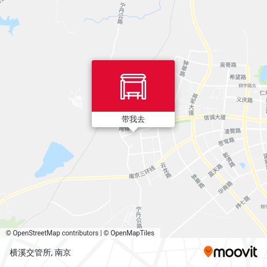 横溪交管所地图