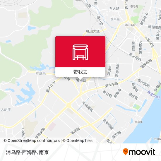 浦乌路·西海路地图