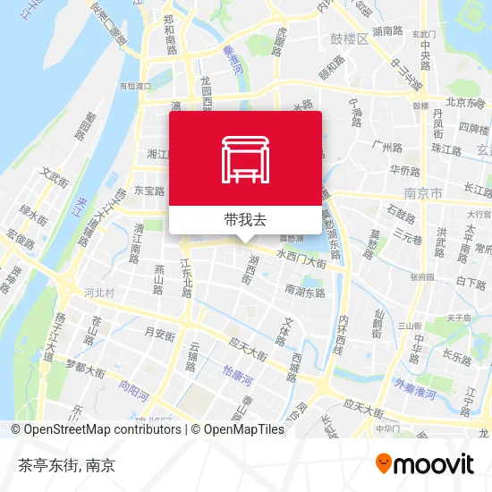 茶亭东街地图