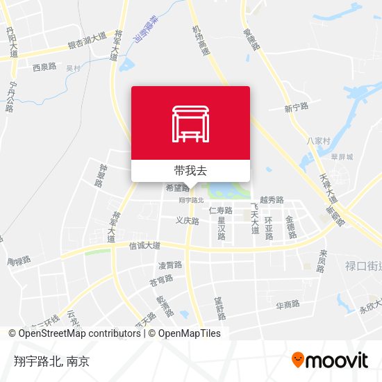 翔宇路北地图