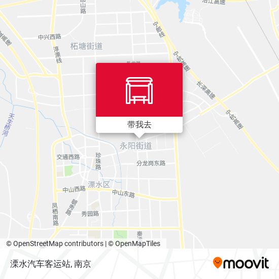 溧水汽车客运站地图