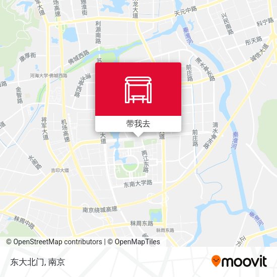 东大北门地图