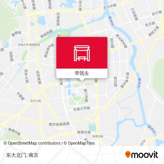 东大北门地图