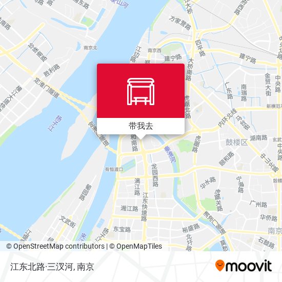 江东北路·三汊河地图