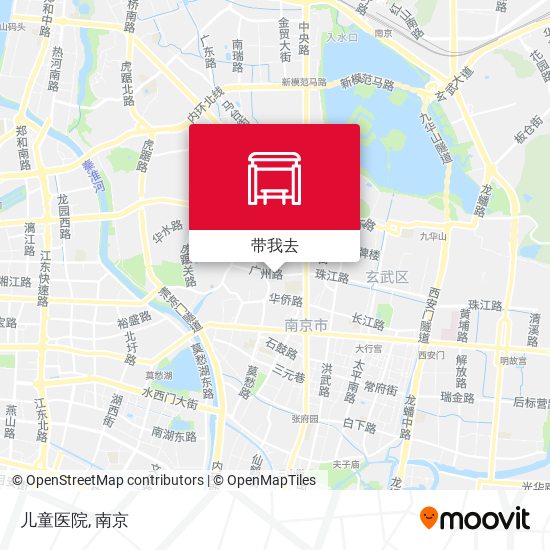 儿童医院地图