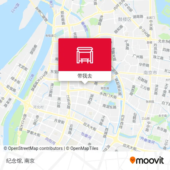 纪念馆地图