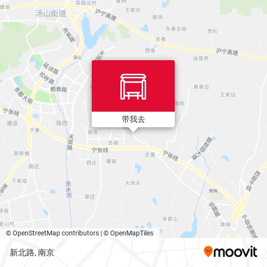 新北路地图