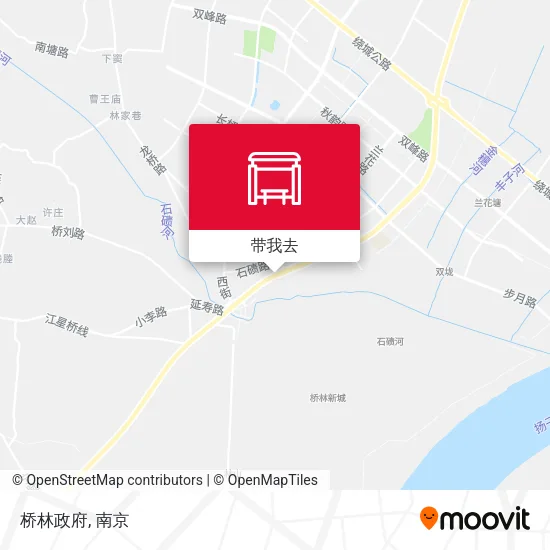 桥林政府地图