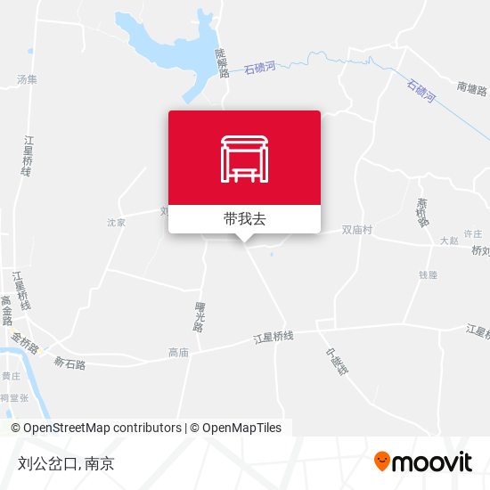 刘公岔口地图