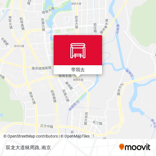 双龙大道秣周路地图