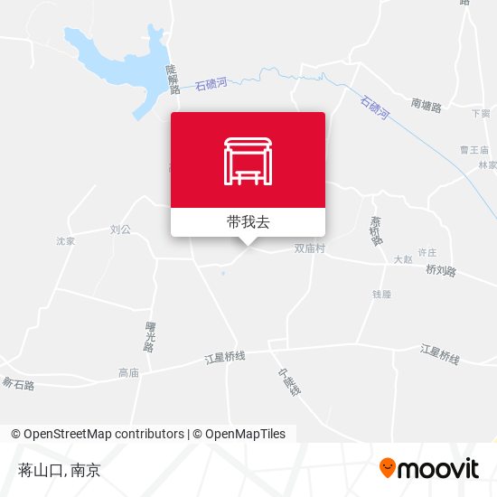 蒋山口地图