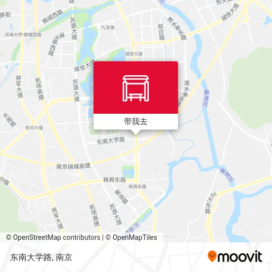东南大学路地图