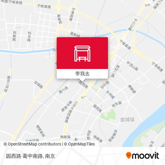 园西路·葛中南路地图