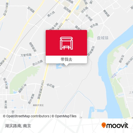 湖滨路南地图
