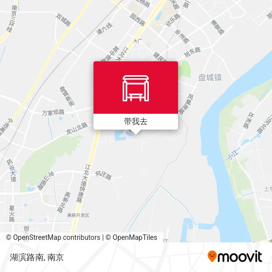 湖滨路南地图