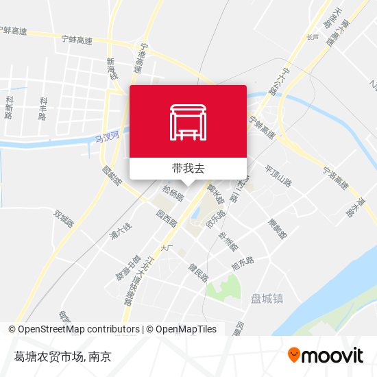 葛塘农贸市场地图