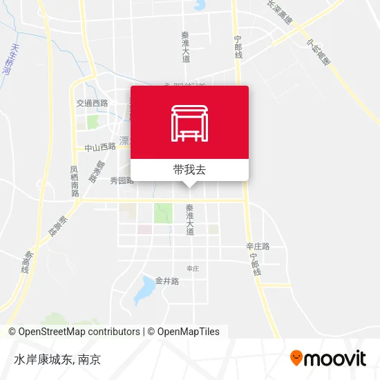 水岸康城东地图