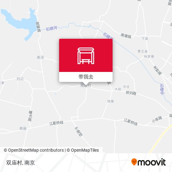 双庙村地图