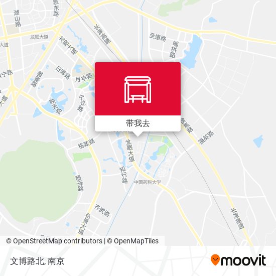 文博路北地图