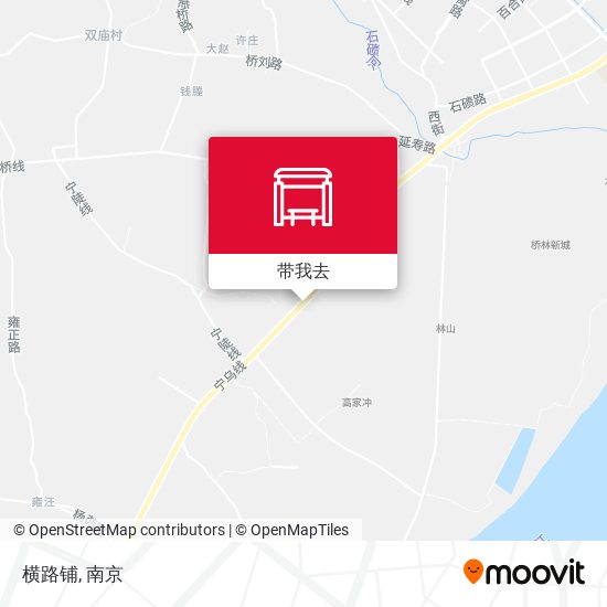 横路铺地图