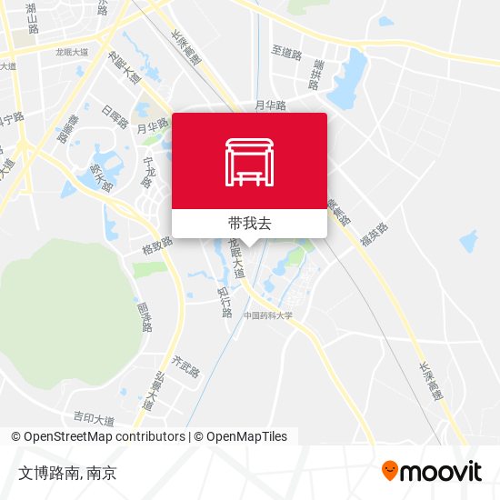 文博路南地图