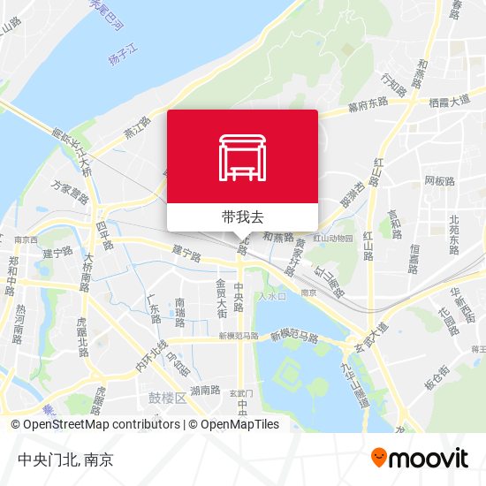 中央门北地图