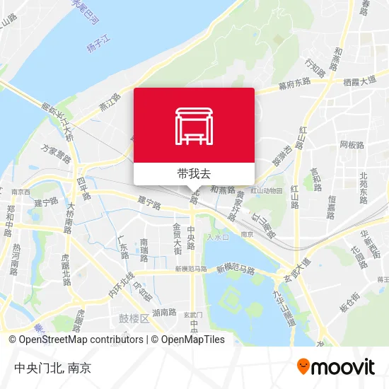 中央门北地图