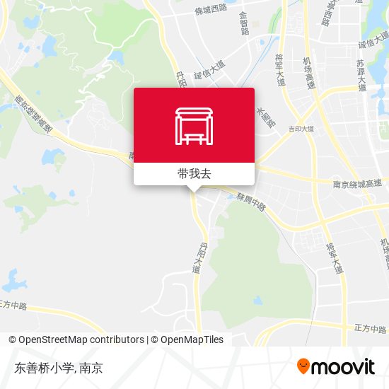 东善桥小学地图